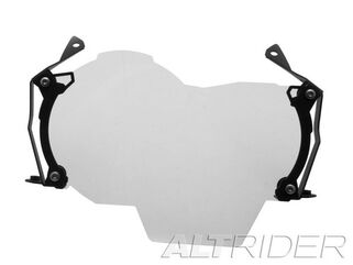 Altrider / アルトライダー Clear Headlight Guard Extended Kit for the BMW R 1200 GS Water Cooled (2013-2016) - Black | R113-2-1125