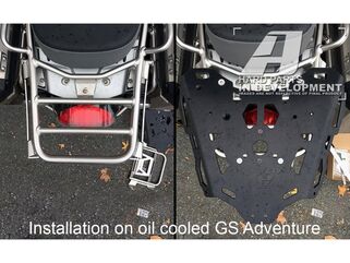 Altrider / アルトライダー Rear Luggage Rack Kit for the BMW R 1200 GS Adventure - Black | R114-2-4000