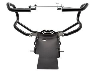 Altrider / アルトライダー Crash Bar and Skid Plate System for the BMW R 1200 GS Adventure Water Cooled - Triple Black (Grey) Bars/Black Plate | R114-7-1006