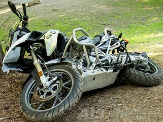 Altrider / アルトライダー Crash Bar and Skid Plate System for the BMW R 1200 GS Water Cooled (2014-current) - Silver | R116-0-1003