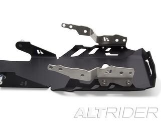 Altrider / アルトライダー Skid Plate for the BMW R 1200 GS Water Cooled - Black - With BMW Crash Bars Installed | R116-2-1203