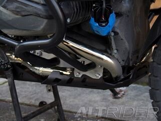 Altrider / アルトライダー Crash Bar and Skid Plate System for the BMW R 1200 GS Water Cooled (2014-current) - Black/Silver | R116-4-1003