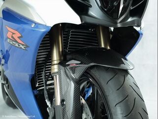 Powerbronze / パワーブロンズ クーラーグリル SUZUKI ,GSXR1000, 09-16, ブラック | 550-S103-003