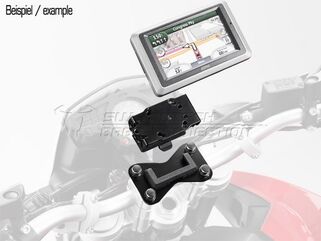 SWモテック / SW-MOTECH QUICK-LOCK（クイックロック） GPS-マウント ショックアブソーベント ブラック