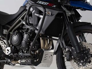 SWモテック / SW-MOTECH クラッシュバー ブラック. Triumph Tiger 800 / 800 XC (10-14).