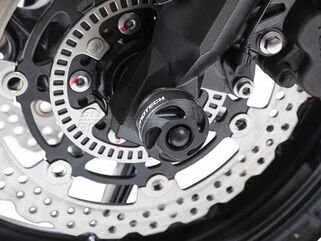 SWモテック / SW-MOTECH フロントアクスルスライダーキット ブラック Ducati models ブラック