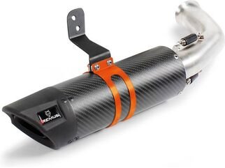 Remus / レムス スリップオン (muffler with connecting tube), clamp orange, EEC | 0554482 652117