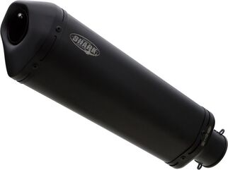 SHARK / シャークマフラー DSX-10 slip on exhaust (2-1), Matt Black, Pentagonal/Conical | 841300