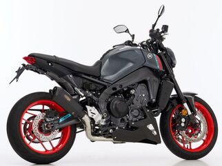 SHARK / シャークマフラー DSX-10 complete exhaust system (3-1) super short, Matt Black, Pentagonal/Conical | 841328