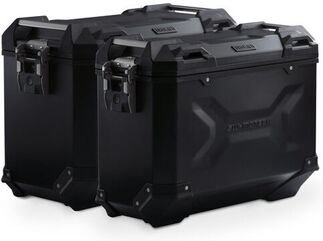 SW Motech TRAX ADV aluminium case system. Black. 45/37L. Tiger 1200 Rally / GT Explorer. | KFT.11.905.70102/B