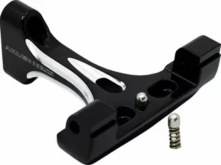 Arlen Ness / アレンネス 鍛造 パッセンジャー フロアボードマウント ブラック | 410-033