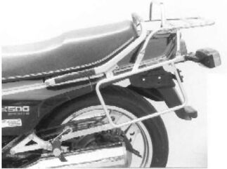 ヘプコ＆ベッカー サイド + トップケースキャリアセット ブラック Honda CX 500 Euro / Turbo / 650 Euro | 650112 00 01