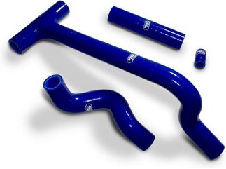 サムコスポーツ / Samco Sport Beta 250 RR (2T) 2020 - 2021 4 ピース サーモスタットバイパス シリコンラジエーター クーラントホースキット | BET-15-BU
