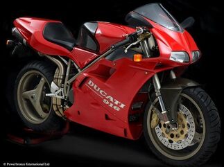 Powerbronze / パワーブロンズ スタンダード スクリーン DUCATI 916 レッド | 410-D101-005