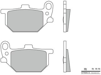 BREMBO / ブレンボ ブレーキパッド 07YA0413 オーガニック | 07YA0413