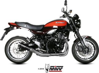 MIVV / ミヴマフラー SPORT SLIP-ON Muffler GPpro STEEL BLACK For KAWASAKI Z900 RS | K.046.LXBP