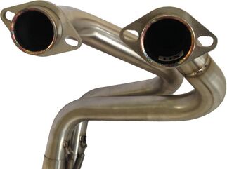 GPR / ジーピーアール Original For Kawasaki Er 6 N - F 2012/16 E3 Homologated Full Exhaust Catalized Satinox | CO.K.141.SAT