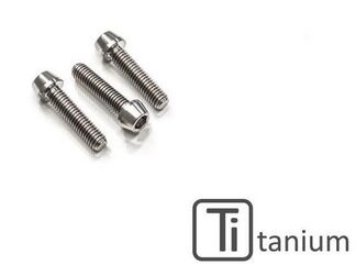 CNC Racing / シーエヌシーレーシング スクリュー トップトリプルクランプ M8x25 (3 pcs) - チタン | KV388X