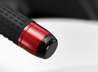 ABM / エービーエム stashCap handlebar weights, カラー: ブラック | 100353-F15