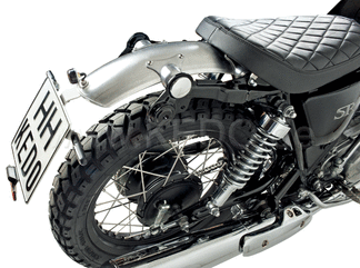 Kedo aluminum Rear fenders, including brackets, Rubbers & Bushings, Wrenchmonkees / GibbonSlap-Style (Additional parts see item 62022 + 62023). | WM0014