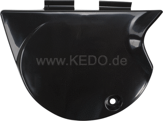Kedo Replica Side Cover, Black, Left (without Decal) | 29484