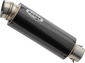 SHARK / シャークマフラー SRC 4 slip on exhaust (2-1) super short, | 845014