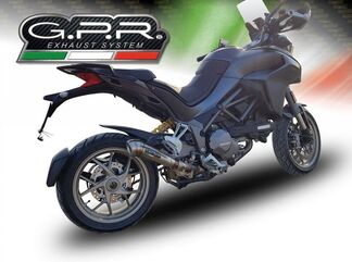 GPR / ジーピーアール Original For Ducati Multistrada 1260 2018/20 E4 Homologated スリッポンエキゾースト Powercone Evo | E4.D.130.PCEV