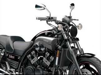 Powerbronze / パワーブロンズ ヘッドライト  プロテクター YAMAHA V MAX イエロー | 440-Y033-006