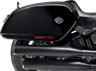 Harley-Davidson Fxlrst Saddlebags - Vivid Black | 90202534DH