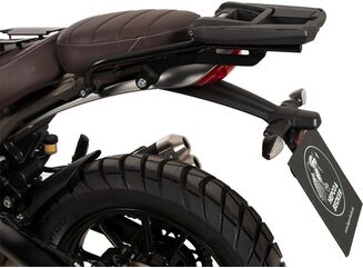 Hepco & Becker イージーラック トップケースキャリア ブラック Triumph Scrambler 400 X (2024-) | 6617663 01 01