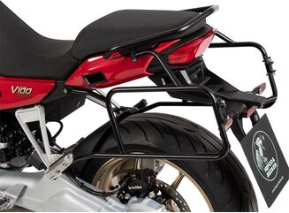 Hepco & Becker サイドキャリアパーマネントマウントブラック Moto Guzzi V100 Mandello / S (2022-) | 653557 00 01