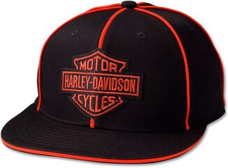 Harley-Davidson Cap-,Bb,Woven, Black | 97743-23VM