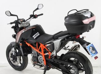 ヘプコ＆ベッカー Alurack (アリュラック) トップケースキャリア ブラック KTM 690 Duke 2012- | 6507510 01 01