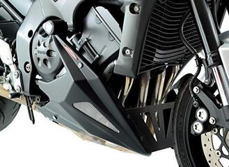 Powerbronze / パワーブロンズ ベリーパン マットブラック-シルバーメッシュ YAMAHA FZ-1N,FZ-1 FAZER, 06-15 | 320-Y116-670