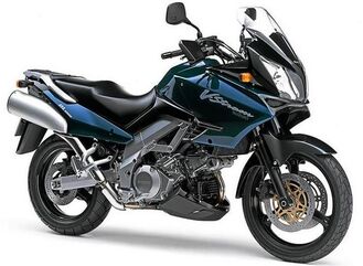 Powerbronze / パワーブロンズ スタンダードスクリーン フロストサファイヤ ブルー SUZUKI DL1000 V-STROM, 02-04 | 410-S135-018