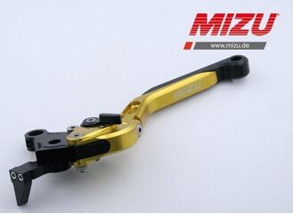 Mizu クラッチレバー ABE認可品 ゴールド | 309G2859008