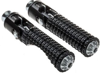 CNC Racing / シーエヌシーレーシング Footpegs Folding Universal - Comfort, レッド | PC120R