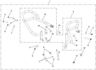TRIUMPH / トライアンフ Fuel Tank Pro Bar Spacer | T9780075