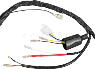 Kedo Replica wiring harness PLUS, crimped internal connections, including mating connectors set (Allows original connection on vehicle side if modified). | 40076-18
