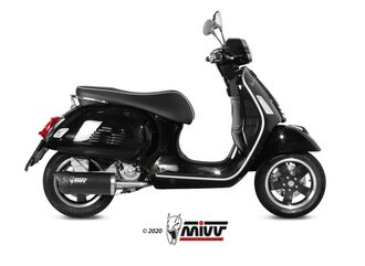 MIVV / ミヴマフラー Mover Black Painted Stainless Steel Exhaust | MV.PG.0002.LV