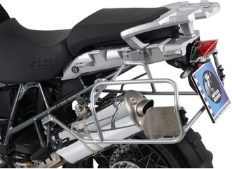 ヘプコ＆ベッカー サイドキャリア カットアウト ステンレス Xplorer カットアウト サイドボックス付 BMW R1200GS (2004-2012) / Adv. (2008-2013) | 651637 00 22-00-40