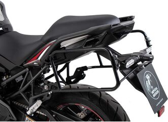 Hepco & Becker / ヘプコアンドベッカー サイドキャリア Lock-it (ロックイット) - ブラック Kawasaki Versys 650 2015- | 6502522 00 01
