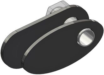 Access Design / アクセスデザイン Harley-Davidson for Sissy Bar rear turn signal cover plates | COCHD002AR