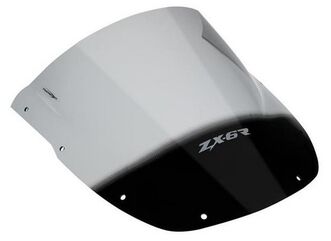 Powerbronze / パワーブロンズ エアフロー スクリーン KAWASAKI ZX6-R F1-F3 95-97 ブラック | 400-K103-003
