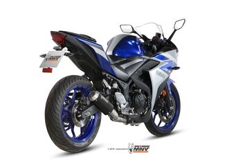 MIVV / ミヴマフラー Full System Black Stainless Steel Exhaust | X.YA.0008.SM3B