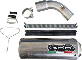 GPR / ジーピーアール Original For Ktm Adventure 390 2020 E4 Homologated スリッポンエキゾースト M3 Inox | KT.99.M3.INOX