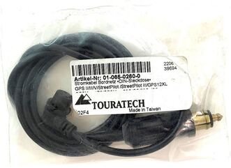 TOURATECH / ツアラテック Power cable for electrical system with DIN socket for GPS II,III,V,StreetPilot,StreetPilot III,GPS12 | 01-065-0260-0