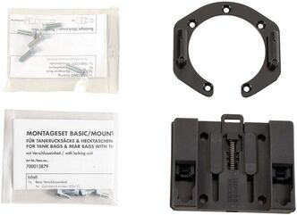Hepco & Becker タンクリングベーシックファステナー付きタンクバッグ用 Kawasaki ZZ-R 600 (1990-1992) | 516255 00 01