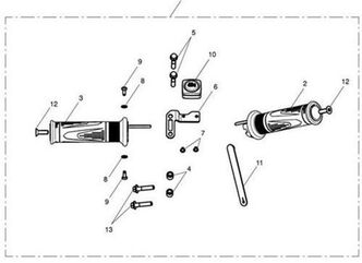 TRIUMPH / トライアンフ Grip Heated LH | T2043790
