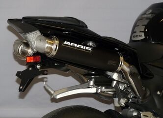 Bodis（ボディス）スリップオンマフラー セット 4-2 ステンレス ブラック GP1 ヨーロッパ公道走行認可 for YZF R1(2009-) | YR1-045